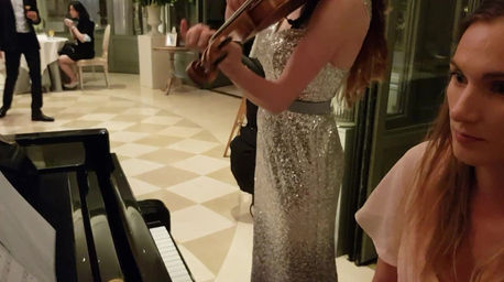 Violin and Piano Duo LIVE at the Ritz Paris
